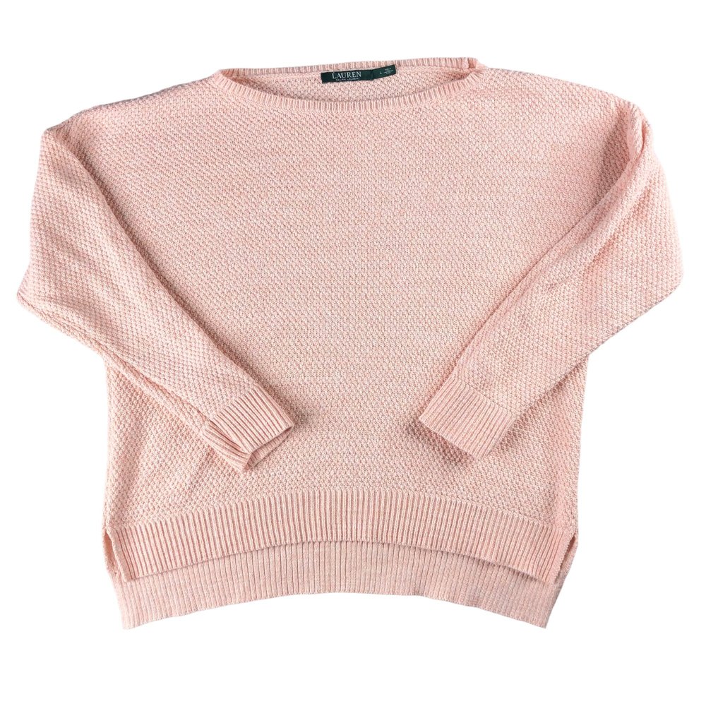 Lauren Ralph Lauren Pink Crew Neck Sweater